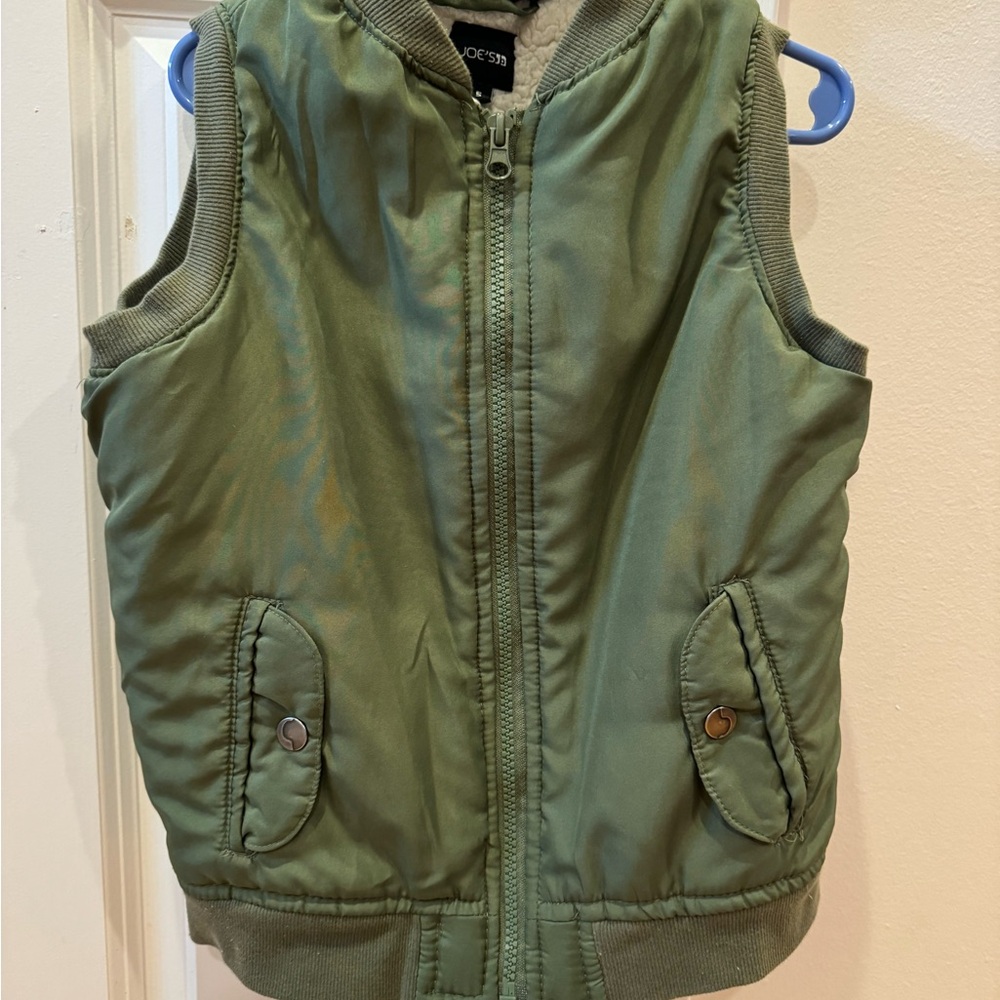 Green Puffer Vest
